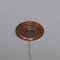 Ekena Millwork Cole PVC Ceiling Medallion (Fits Canopies up to 4 1/4"), Brght Coat Copper, 13"OD x 3 1/2"ID x 3/4"P CMP13COBCO - alternate 8